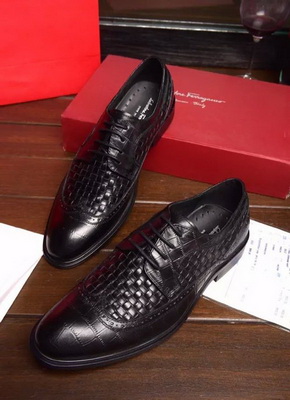 Salvatore Ferragamo Business Men Shoes--085